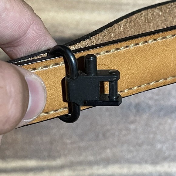Vintage Arvo Torel Cowhide Leather Rifle Gun Sling Adjustable Strap Swivels RARE - Picture 7 of 14
